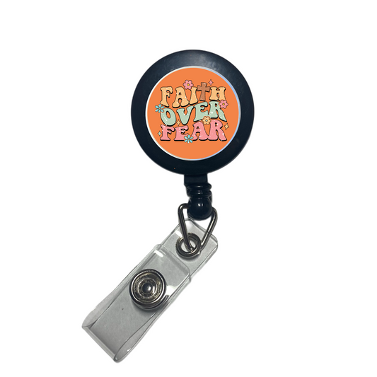 FAITH OVER FEAR BADGE REEL