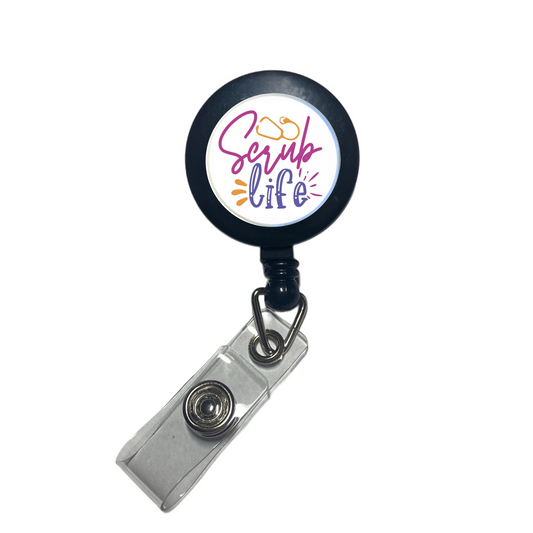 SCRUB LIFE BADGE REEL