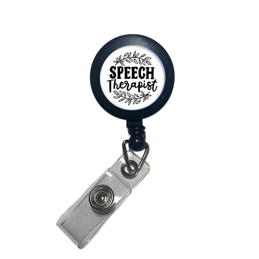 SPEECH THERAPIST BADGE REEL