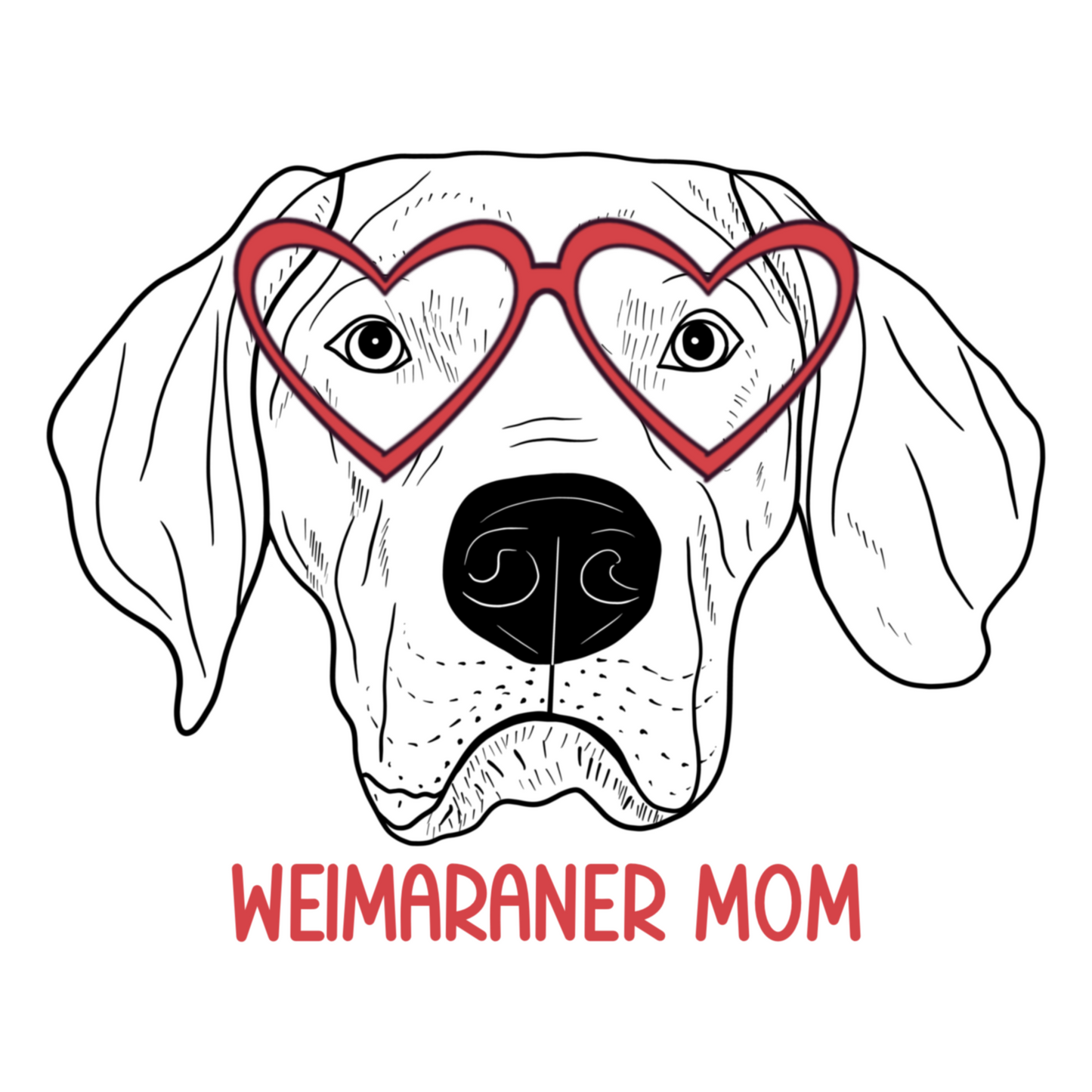 WEIMARANER MOM