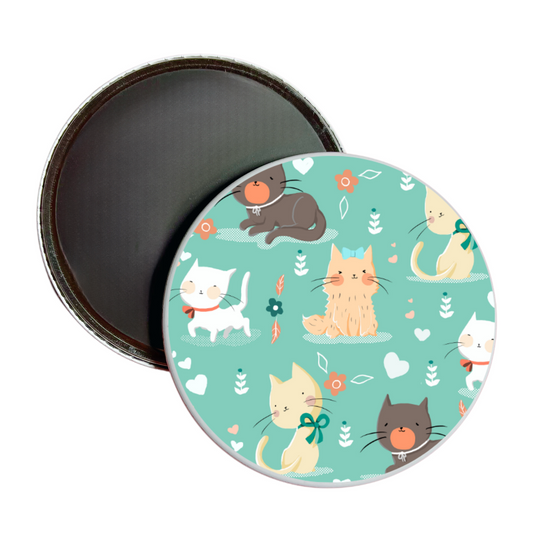 Kitty Collage Jumbo Magnet