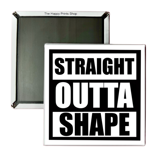 STRAIGHT OUT SHAPE MAGNET