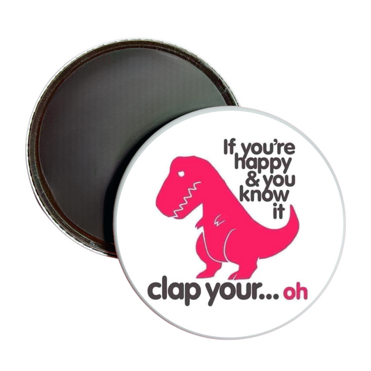 If You're Happy And You Know It Jumbo Magnet